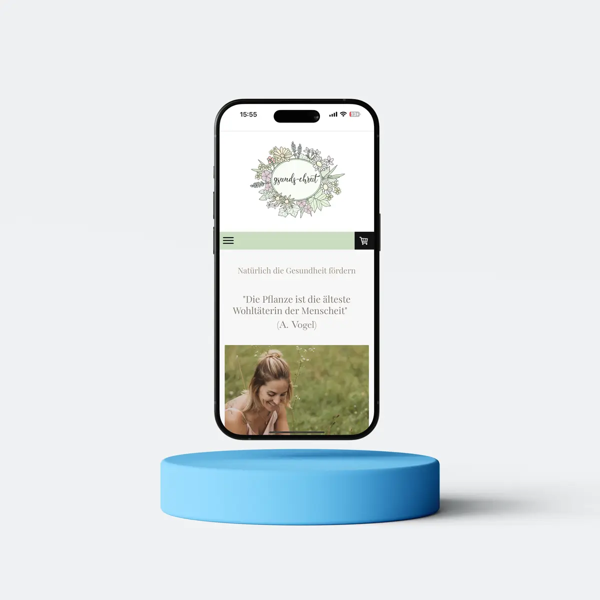 Healthy Herbal Business Website
